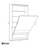 تخت یک نفره تاشو ایستاده رابین - Image 5