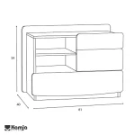 kubana bedside vector
