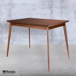 میز ناهار خوری 4 نفره ساوانا (روکش گردو)