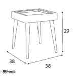 lisa dining table vector