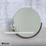 آینه گرد و شلف نوا