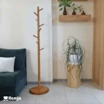 Wooden standing clothes hanger life style album 1