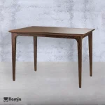 میز ناهار خوری 4 نفره لودا (روکش گردو)