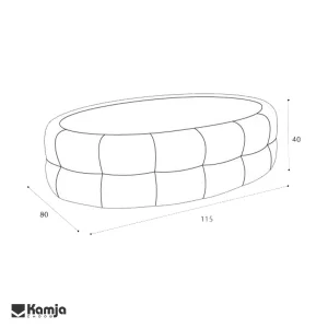 Stofo oval table vector