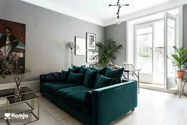 Types of Green Sofas album 5