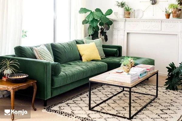 Types of Green Sofas album 9