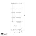 ویترین کتابخانه ژینا - Image 2