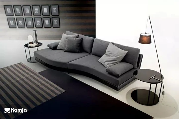 Gray comfortable furniture