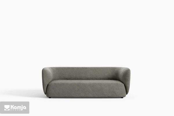 Gray three-seater furniture