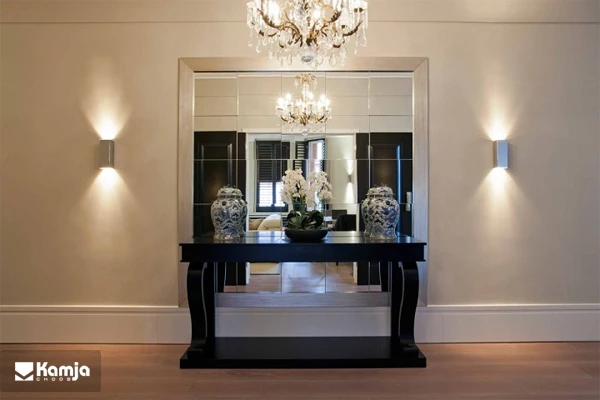 black console