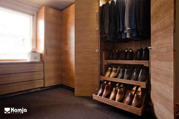 wardrobe and shoe rock