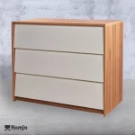 میز آرایش سه کشو آیدا