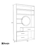 یونیت دراور آرایش کارینا - Image 8