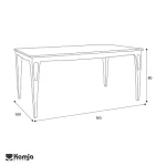 میز ناهارخوری کاترینا - Image 3