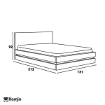 تخت یک نفره پارمیدا جدید - Image 6