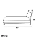 تخت دو نفره هایکا - Image 11