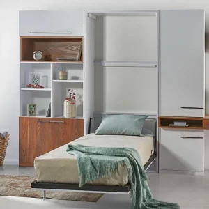 Folding bed set