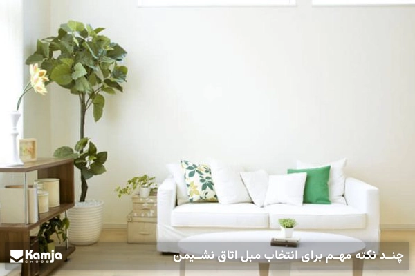 چند نکته مهم برای انتخاب مبل اتاق نشیمن