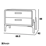 Lavan bed side vector